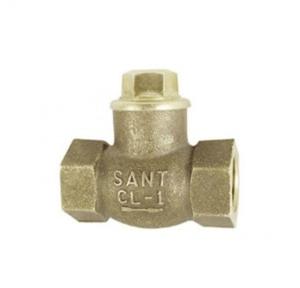 Sant Gun Metal Horizontal Life Check Valve Integral Seat 15 mm, IS 14